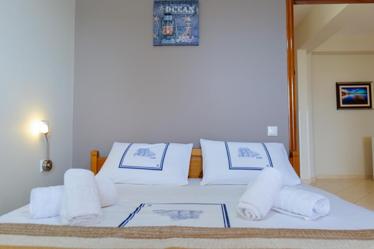 Elidon Apartments Sarande Bagian luar foto