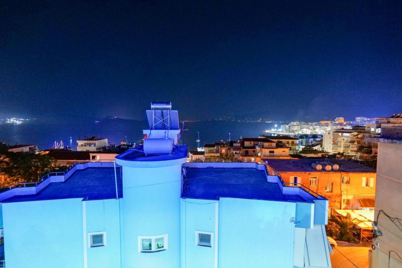 Elidon Apartments Sarande Bagian luar foto