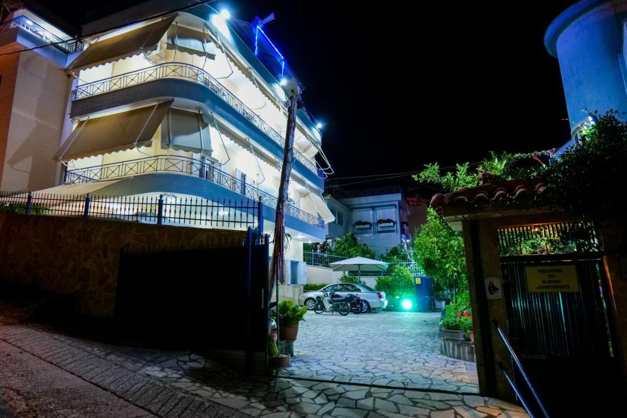 Elidon Apartments Sarande Bagian luar foto