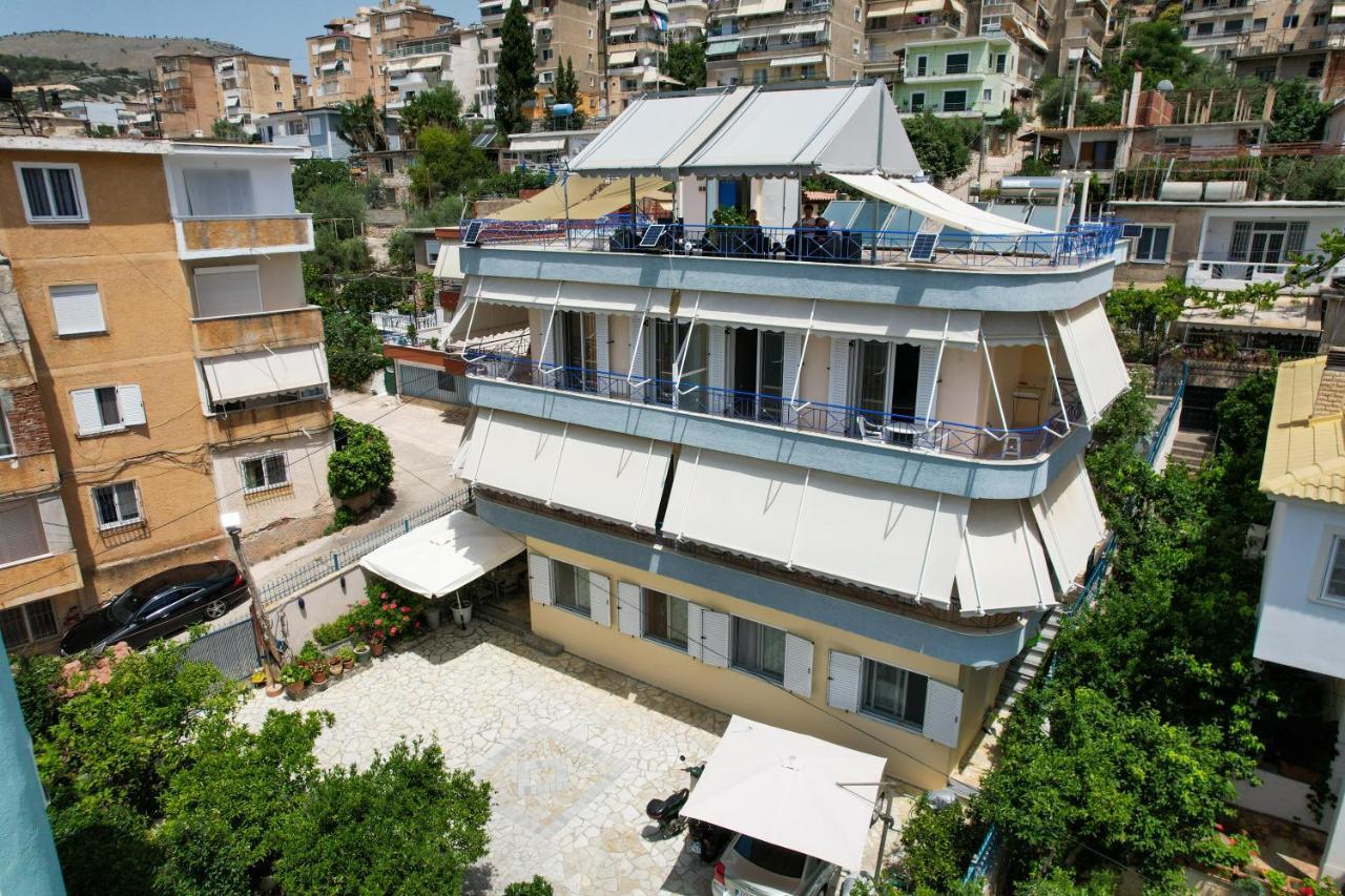 Elidon Apartments Sarande Bagian luar foto