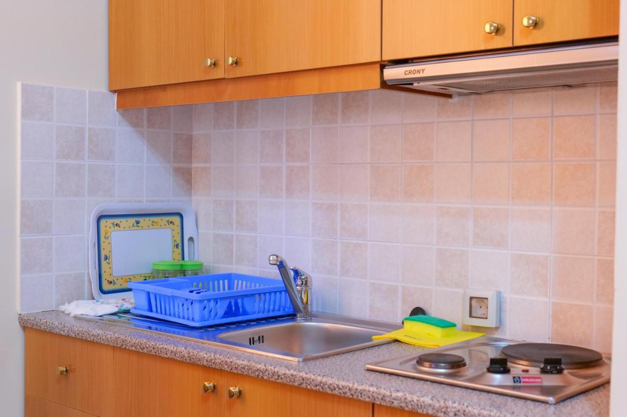 Elidon Apartments Sarande Bagian luar foto