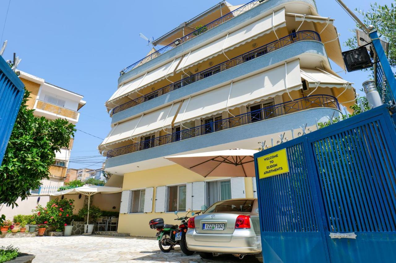 Elidon Apartments Sarande Bagian luar foto