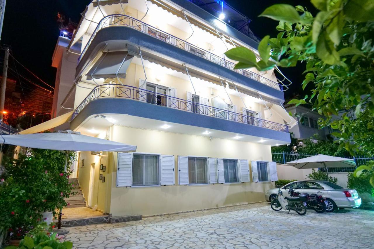 Elidon Apartments Sarande Bagian luar foto